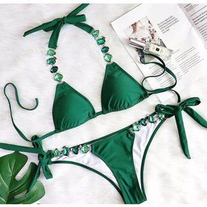 "Green Jewel" Swimsuit